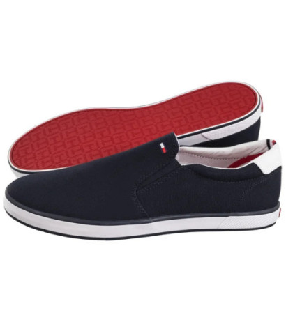 Tommy Hilfiger Iconic Slip On Sneaker FM0FM00597-403 Midnight (TH225-d) tossud