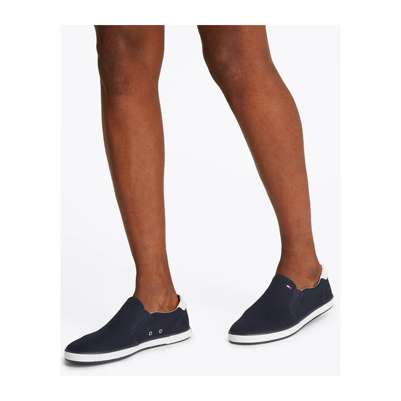 Tommy Hilfiger Iconic Slip On Sneaker FM0FM00597-403 Midnight (TH225-d) tossud