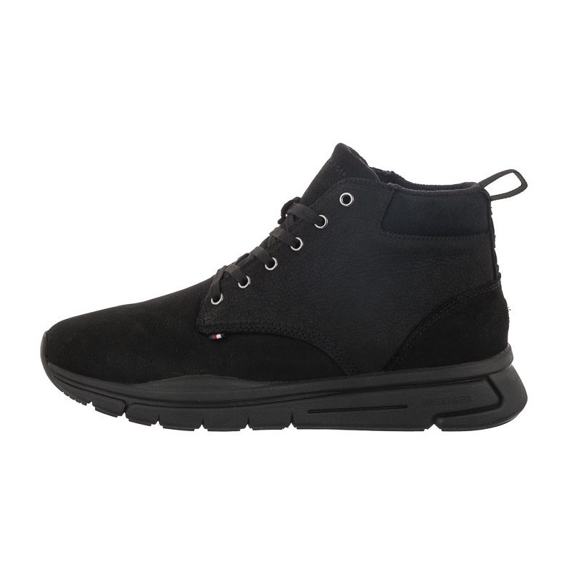 Tommy Hilfiger Warm Hilfiger Lth Hybrid Boot Black FM0FM04412 BDS (TH665-a) sportiniai bateliai