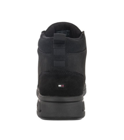 Tommy Hilfiger Warm Hilfiger Lth Hybrid Boot Black FM0FM04412 BDS (TH665-a) sporta apavi