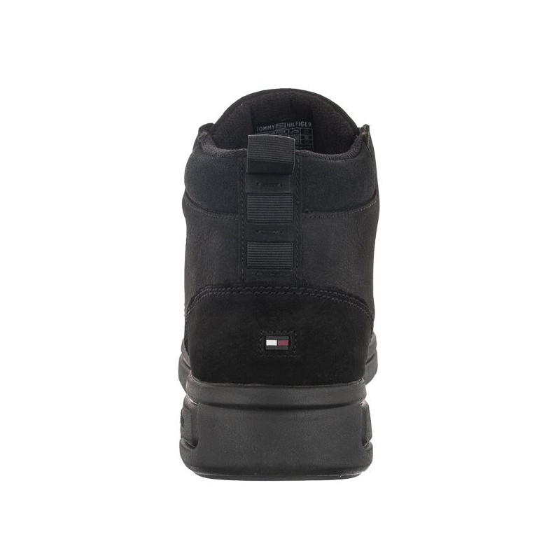 Tommy Hilfiger Warm Hilfiger Lth Hybrid Boot Black FM0FM04412 BDS (TH665-a) spordijalatsid