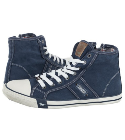Mustang Ciemnoniebieskie 4058-505-841 (MU500-a) shoes
