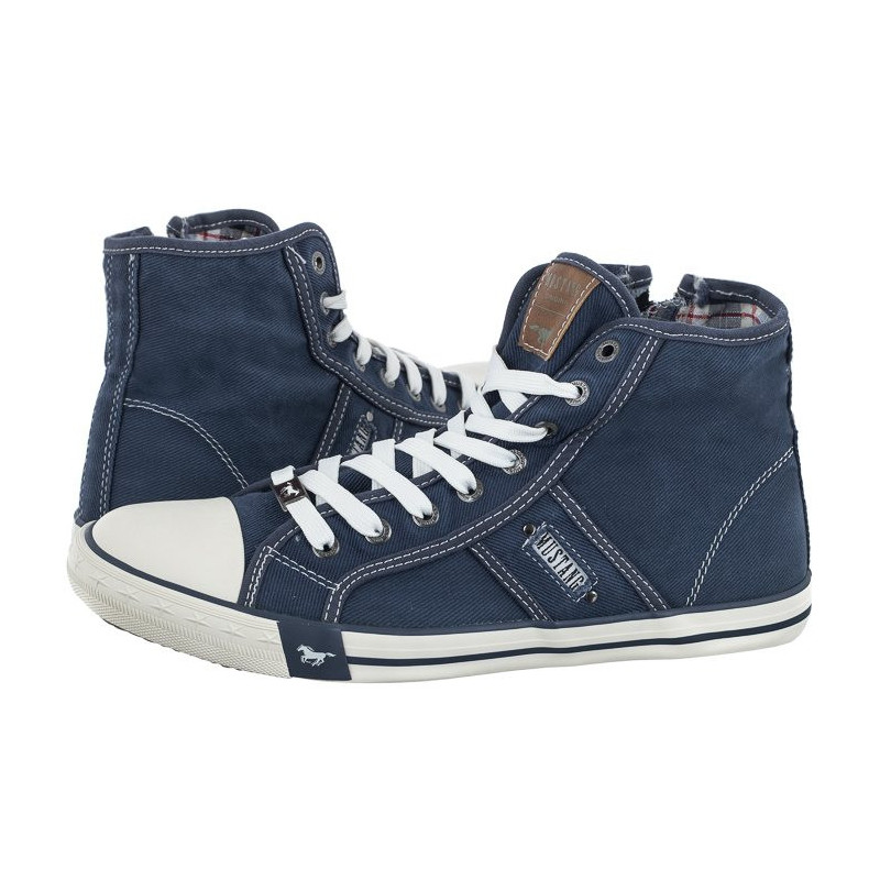 Mustang Ciemnoniebieskie 4058-505-841 (MU500-a) batai