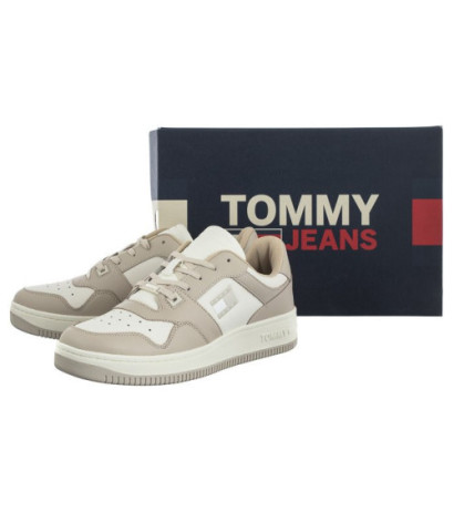 Tommy Hilfiger Tommy Jeans Basket Leather Classic Beige EM0EM01165 ACI (TH762-a) spordijalatsid