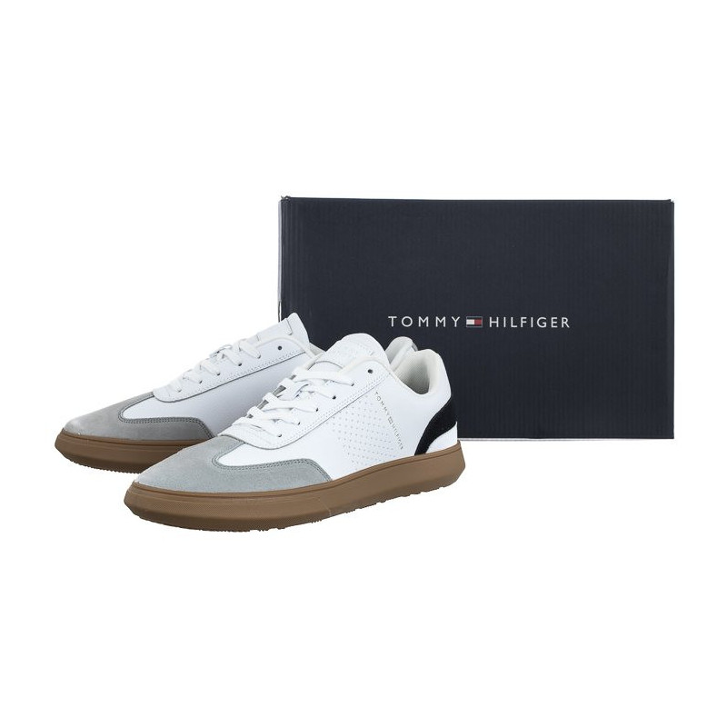 Tommy Hilfiger Corporate Seasonal Cup Leather White FM0FM04491 YBS (TH781-a) apavi