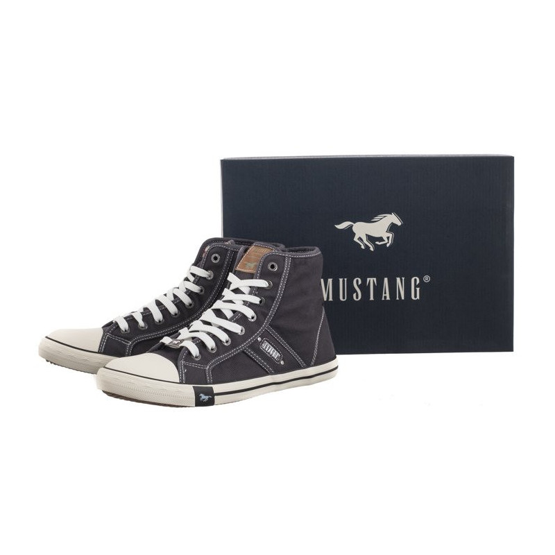 Mustang Czarne 4058-505-009 (MU500-b) batai