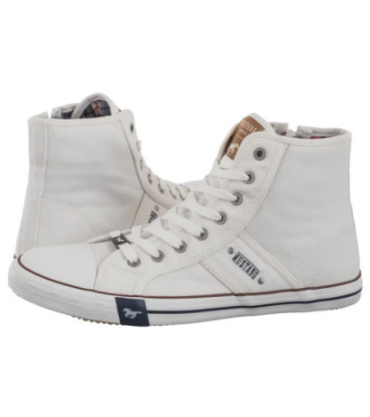 Mustang Białe 4058-505-1 (MU500-c) shoes