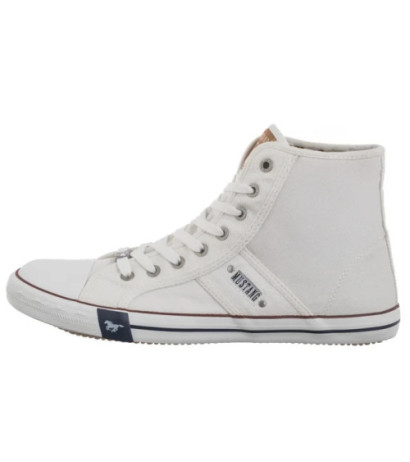 Mustang Białe 4058-505-1 (MU500-c) shoes