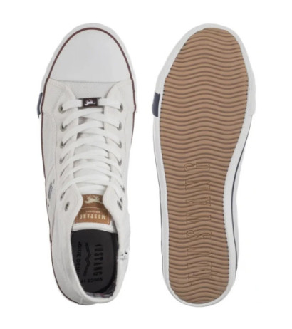 Mustang Białe 4058-505-1 (MU500-c) kurpes