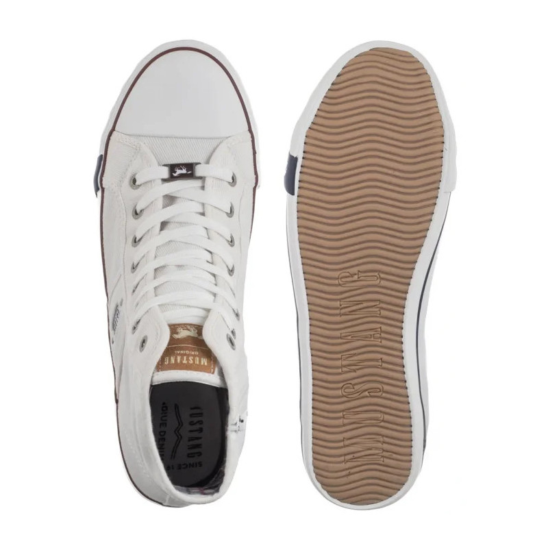 Mustang Białe 4058-505-1 (MU500-c) kurpes