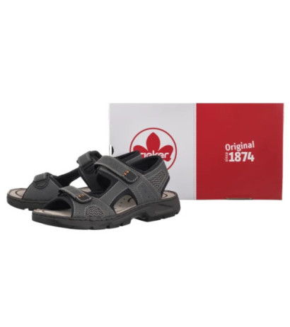 Rieker Szare 26156-47 Grey (RI104-c) sandales