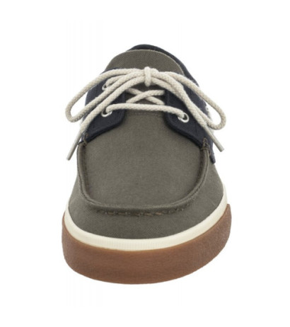 Timberland Union Wharf 2.0 Ek+Boat Shoe Dark Green Canvas 0A2CBR A58 (TI113-a) kingad