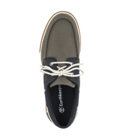 Timberland Union Wharf 2.0 Ek+Boat Shoe Dark Green Canvas 0A2CBR A58 (TI113-a) apavi