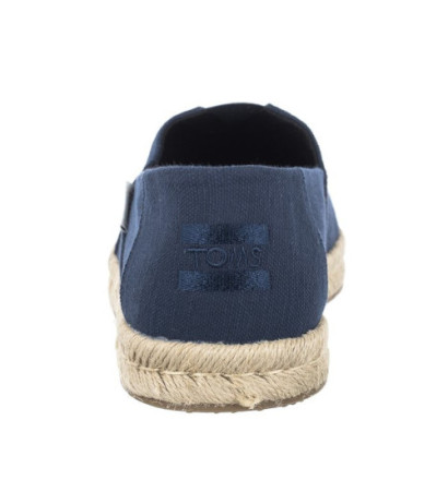 Toms Alp Rope 2.0 Navy Recycled Cotton Slubby Woven 10019870 (TS38-a) Sneakers