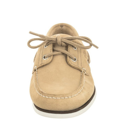 Timberland Classic Boat Boat Shoe Light Beige Suede 0A5QRR DQ9 (TI121-a) apavi