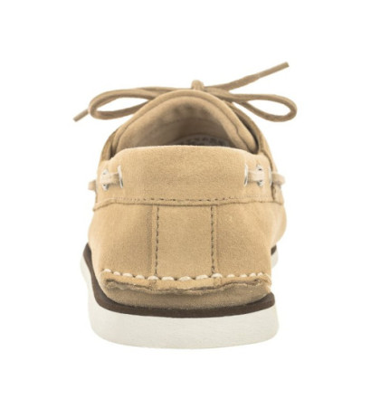 Timberland Classic Boat Boat Shoe Light Beige Suede 0A5QRR DQ9 (TI121-a) shoes