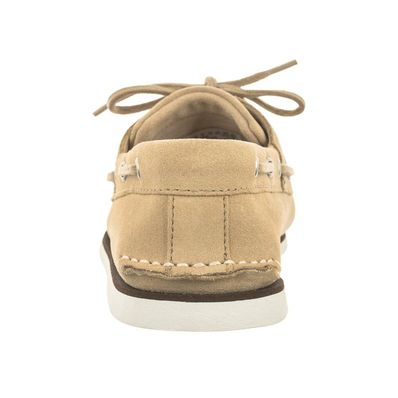 Timberland Classic Boat Boat Shoe Light Beige Suede 0A5QRR DQ9 (TI121-a) apavi
