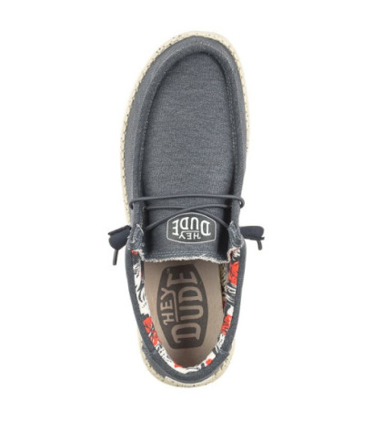 Hey Dude Wally Stretch Canvas Blue 40022-425 (HY13-a) kingad