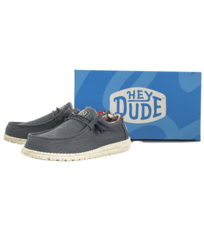 Hey Dude Wally Stretch Canvas Blue 40022-425 (HY13-a) kingad