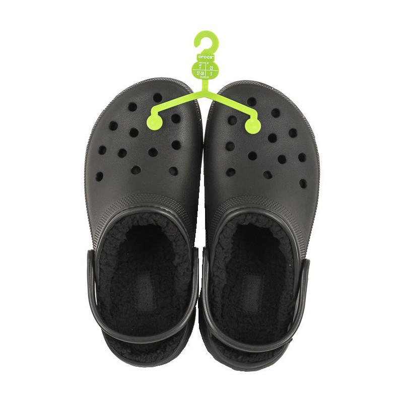 Crocs Classic Platform Lined Black 207938-001 (CR302-a) Moteriški batai/šlepetės