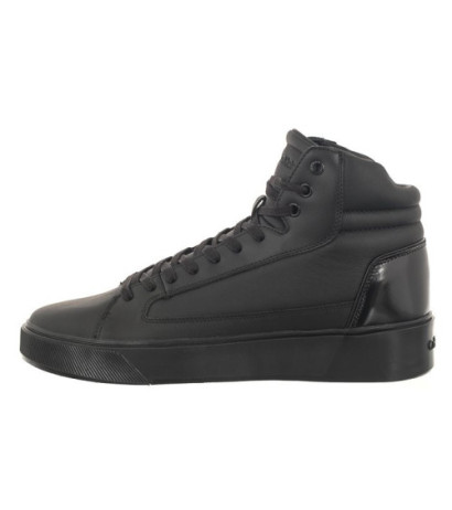 Calvin Klein High Top Lace Up Inv Stitch Triple Black HM0HM01164 0GJ (CK352-a) sporta apavi