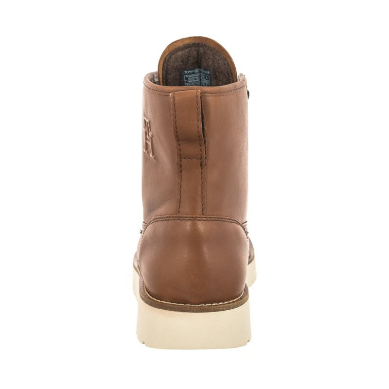 Tommy Hilfiger TH American Warm Leather Boot Winter Cognac FM0FM04668 GVI (TH883-a) pārgājienu zābaki