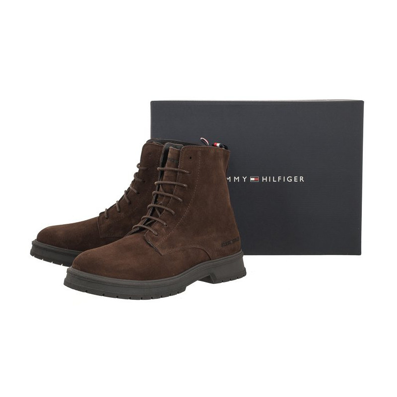 Tommy Hilfiger Hilfiger Core Suede Boot Cocoa FM0FM04674 GT6 (TH884-a) pārgājienu zābaki