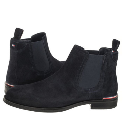 Tommy Hilfiger Core Rwb Hilfiger Suede Chelsea Desert Sky FM0FM04757 DW5 (TH888-a) apavi