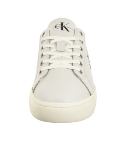 Calvin Klein Classic Cupsole Laceup Low Lth Bright White YM0YM00491 YAF (CK363-b) sportiniai bateliai