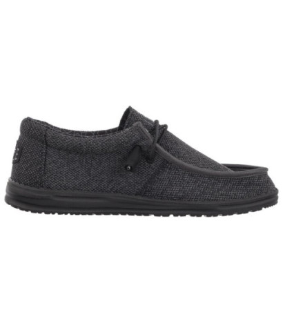 Hey Dude Wally Sox Micro Total Black 40019-0XJ (HY4-g) shoes