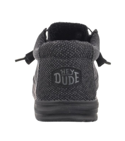 Hey Dude Wally Sox Micro Total Black 40019-0XJ (HY4-g) shoes