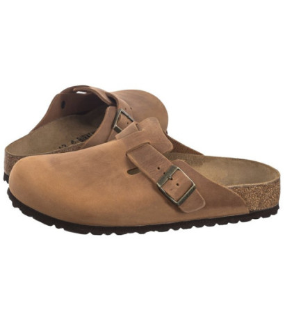 Birkenstock Boston BS Cognac 1028179 (BK212-c) čības