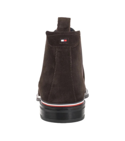 Tommy Hilfiger Core Rwb Hilfiger Suede Chelsea Dark Cofee FM0FM04757 GOP (TH888-b) apavi