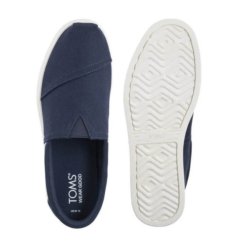 Toms Alp Fwd Navy Recycled Cotton Canvas 10019858 (TS30-b) čības