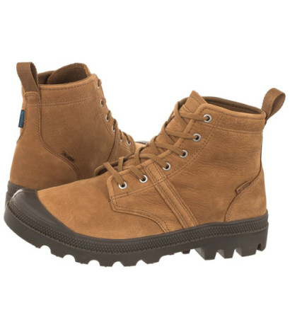 Palladium Pallabrousse Hi Wp Mahogany 77983-257-M (PA123-a) shoes