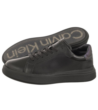 Calvin Klein Low Top Lace Up Pet Black/Petroleum HM0HM01288 0GO (CK419-a) sports shoes