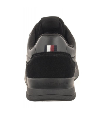 Tommy Hilfiger Elevated Cupsole Lth Mix Black FM0FM04929 BDS (TH973-a) sportiniai bateliai
