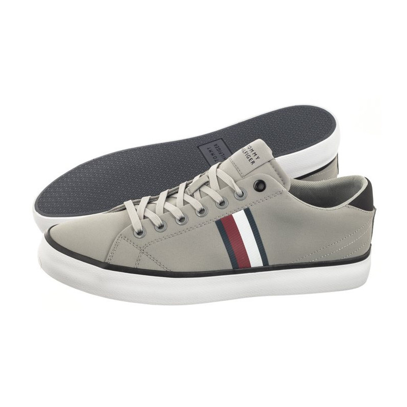 Tommy Hilfiger TH HI Vulc Low Stripes Mesh FM0FM04946 PRT (TH1012-a) sportiniai bateliai 