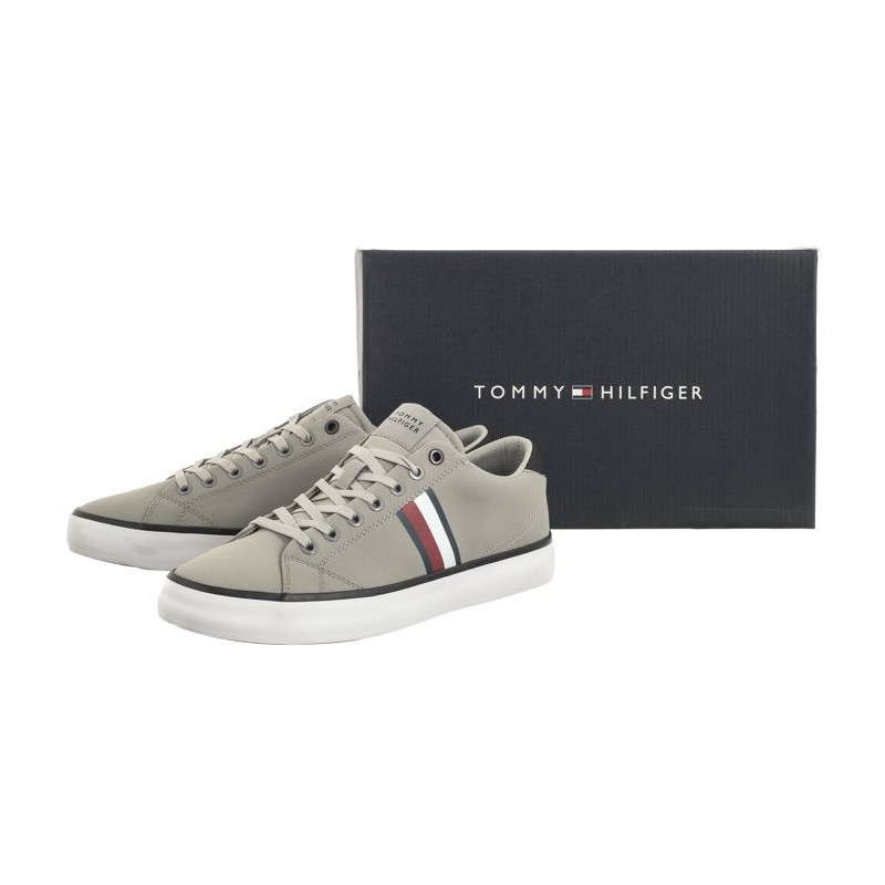 Tommy Hilfiger TH HI Vulc Low Stripes Mesh FM0FM04946 PRT (TH1012-a) sportiniai bateliai 