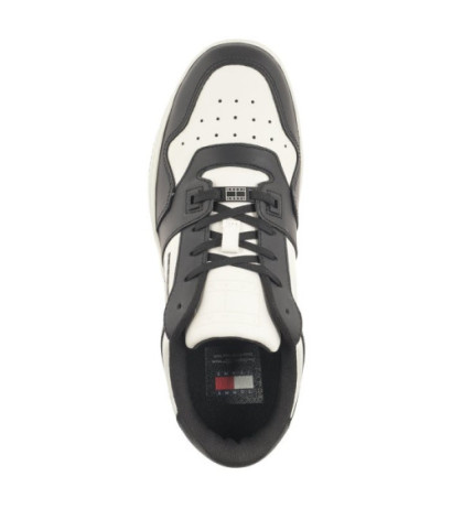 Tommy Hilfiger Tjm Basket Leather Black EM0EM01378 BDS (TH1022-a) sportiniai bateliai