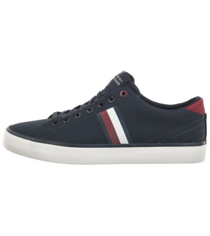Tommy Hilfiger TH HI Vulc Low Stripes Mesh Desert Sky FM0FM04946 DW5 (TH1012-b) sportiniai bateliai 
