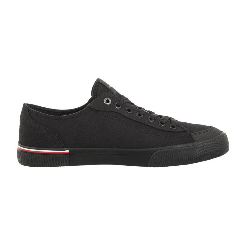 Tommy Hilfiger Corporate Vulc Canvas Black FM0FM04954 BDS (TH1028-a) Sneakers