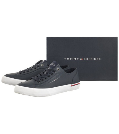 Tommy Hilfiger Corporate Vulc Leather Desert Sky FM0FM04953 DW5 (TH1029-a) sportiniai bateliai