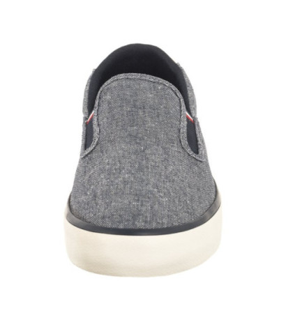 Tommy Hilfiger TH Hi Vulc Low Slipon Chambray Desert Sky FM0FM04947 DW5 (TH1030-a) sportiniai bateliai 