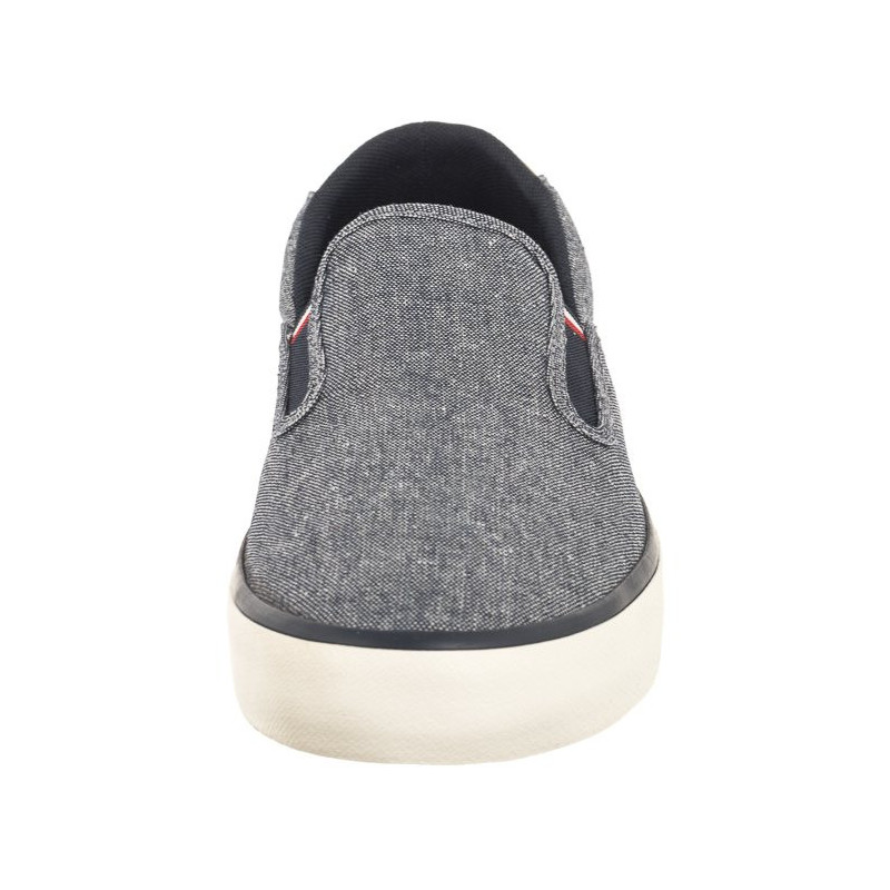 Tommy Hilfiger TH Hi Vulc Low Slipon Chambray Desert Sky FM0FM04947 DW5 (TH1030-a) Sneakers