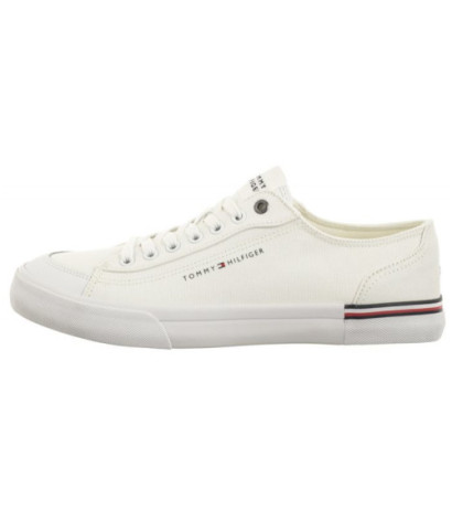 Tommy Hilfiger Corporate Vulc Canvas White FM0FM04954 YBS (TH1028-b) tossud