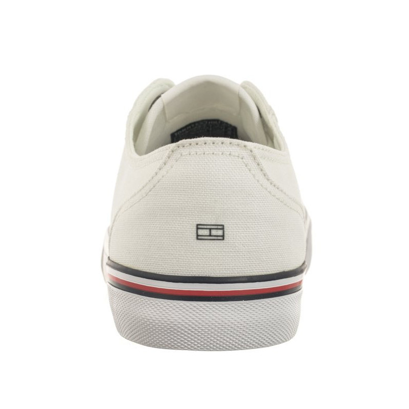 Tommy Hilfiger Corporate Vulc Canvas White FM0FM04954 YBS (TH1028-b) tossud