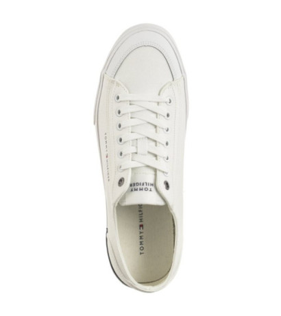 Tommy Hilfiger Corporate Vulc Canvas White FM0FM04954 YBS (TH1028-b) sportiniai bateliai 