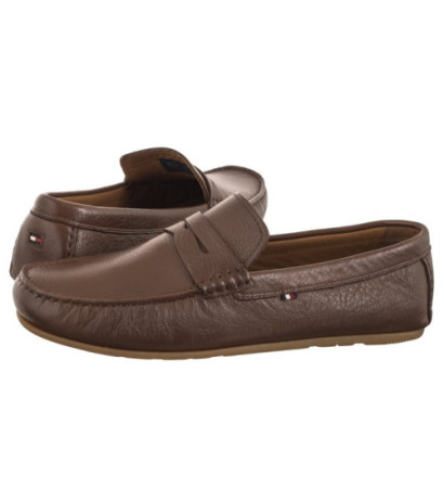 Tommy Hilfiger Casual Hilfiger Leather Driver Winter Cognac FM0FM04999 GVI (TH1034-a) batai