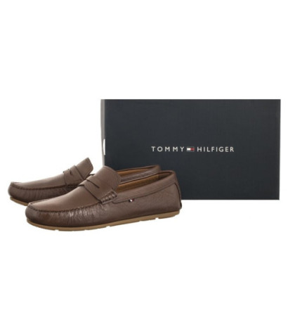 Tommy Hilfiger Casual Hilfiger Leather Driver Winter Cognac FM0FM04999 GVI (TH1034-a) shoes